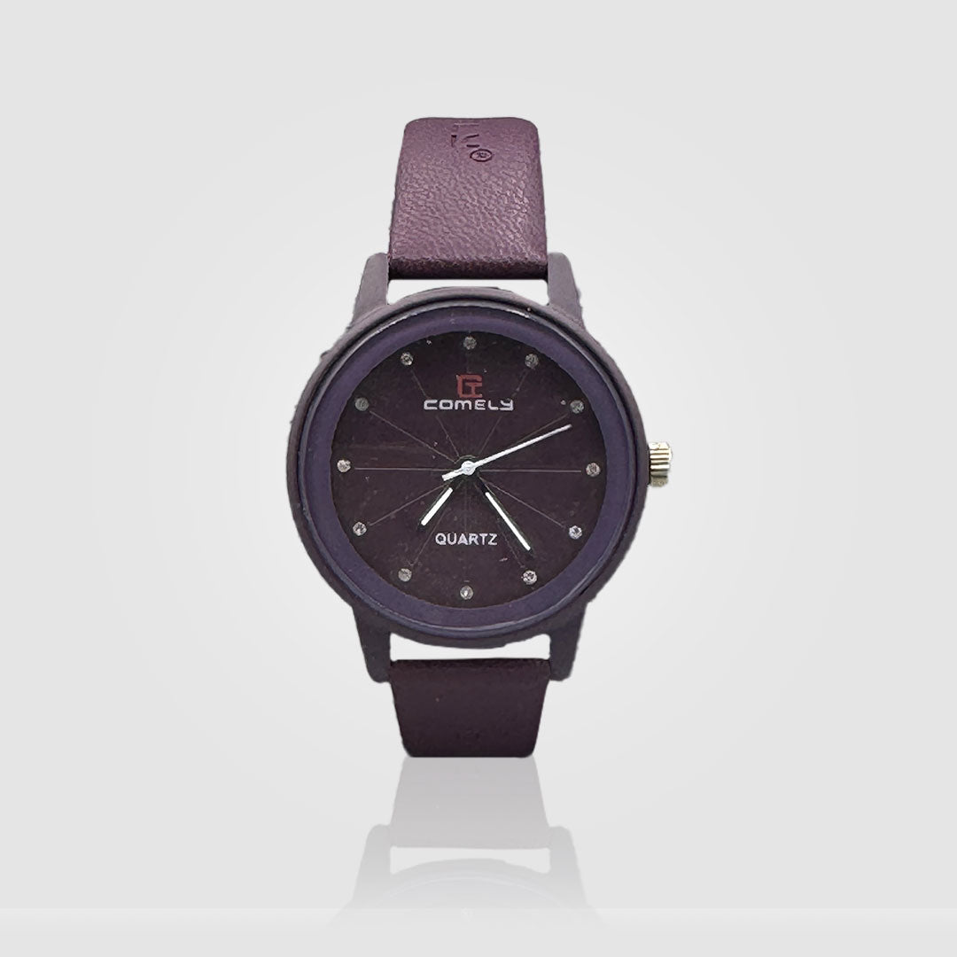 COMELY CL-8862 Women's Quartz Leather Watch