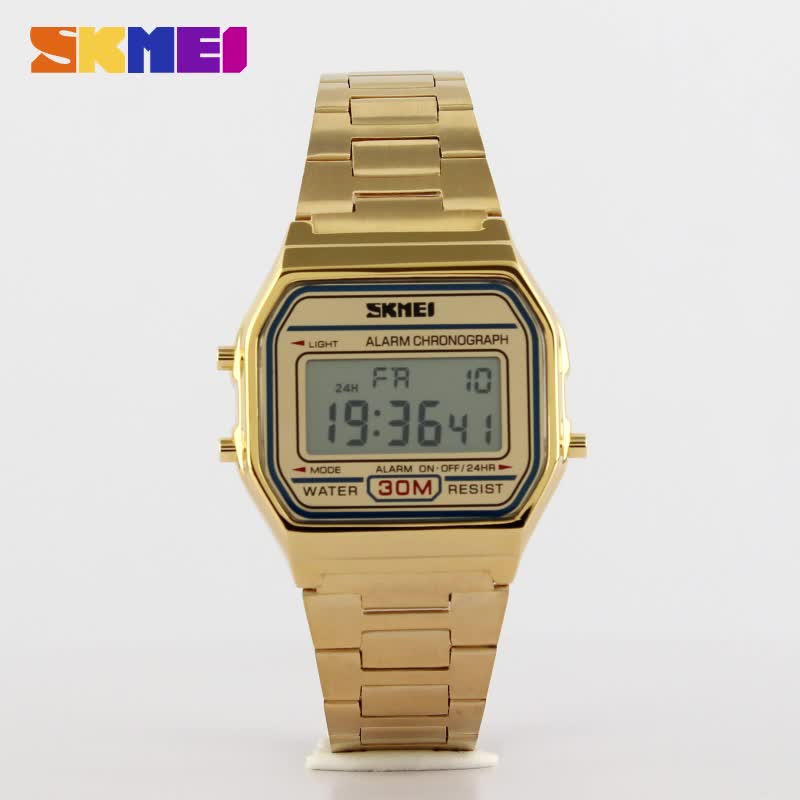 SKMEI 1123 – Gold Chain Watch