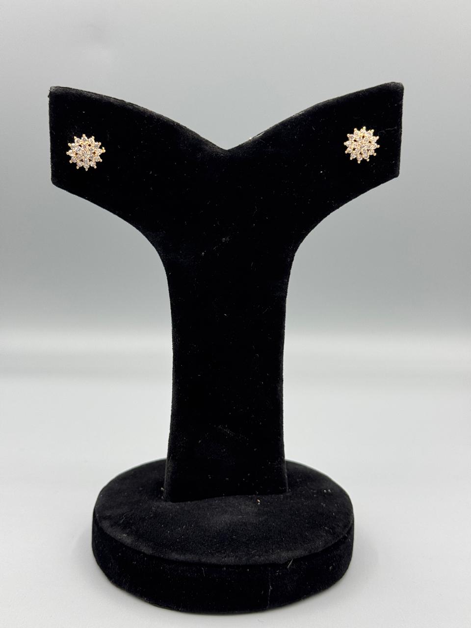 Crystal Twilight Blossom - Earrings