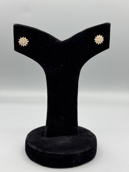 Crystal Twilight Blossom - Earrings